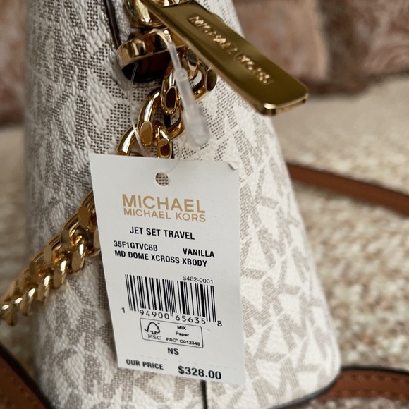 Michael Kors Jet Set Travel Medium Dome Crossbody - Picture 8 of 16